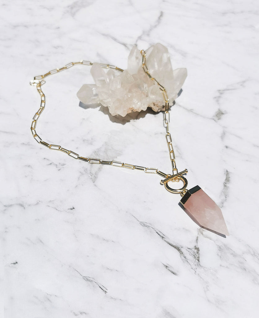 Rose Quartz Necklace