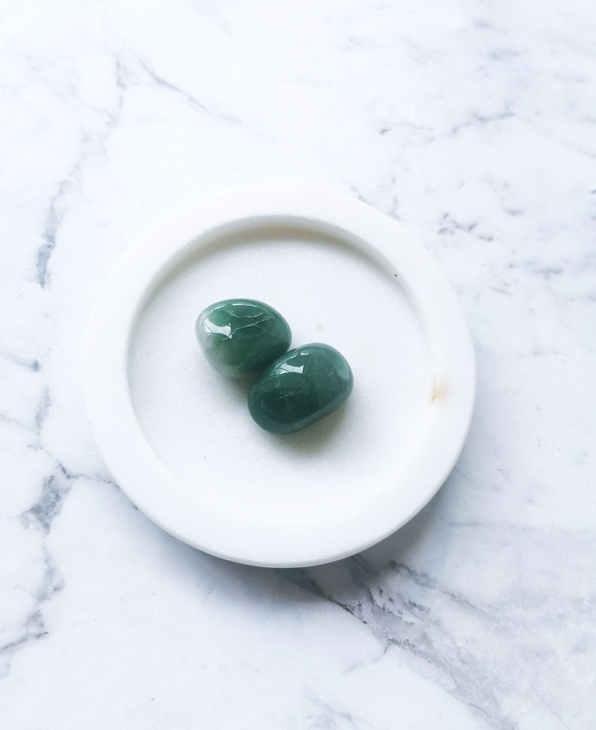 Green Agate- tumbled stone