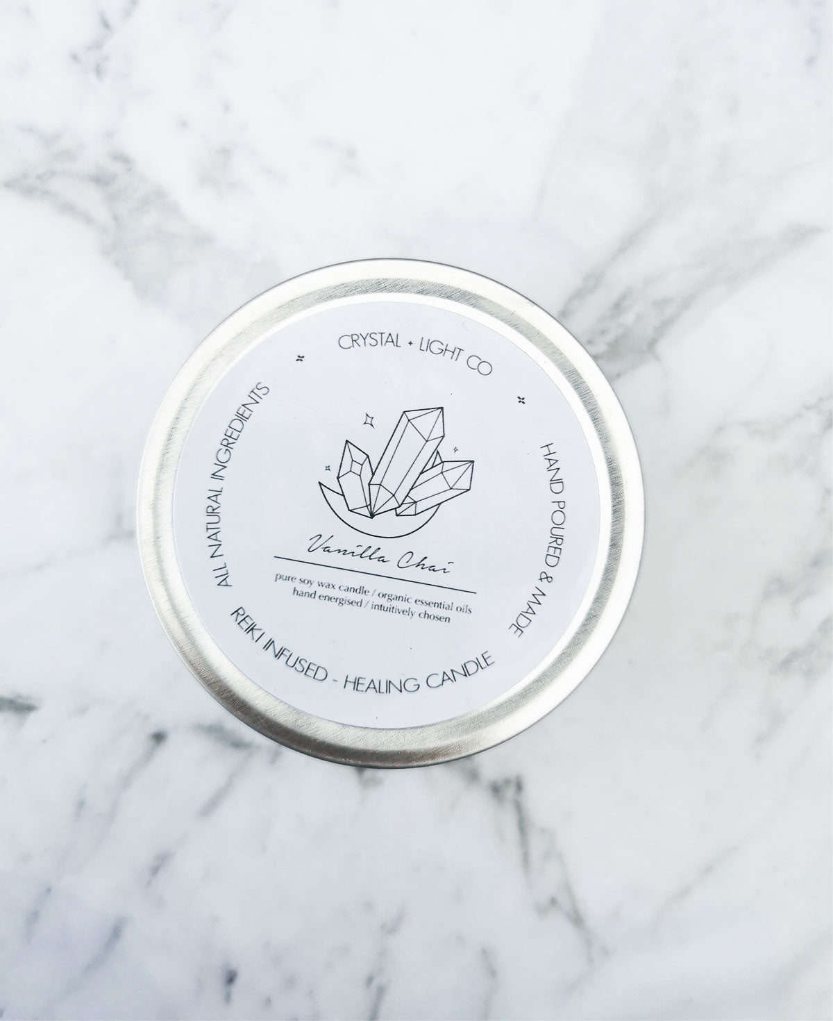 Vanilla Chai- Fragrance Healing candle