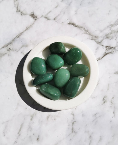 Green Aventurine - A grade Tumbled - Crystal and Light Co