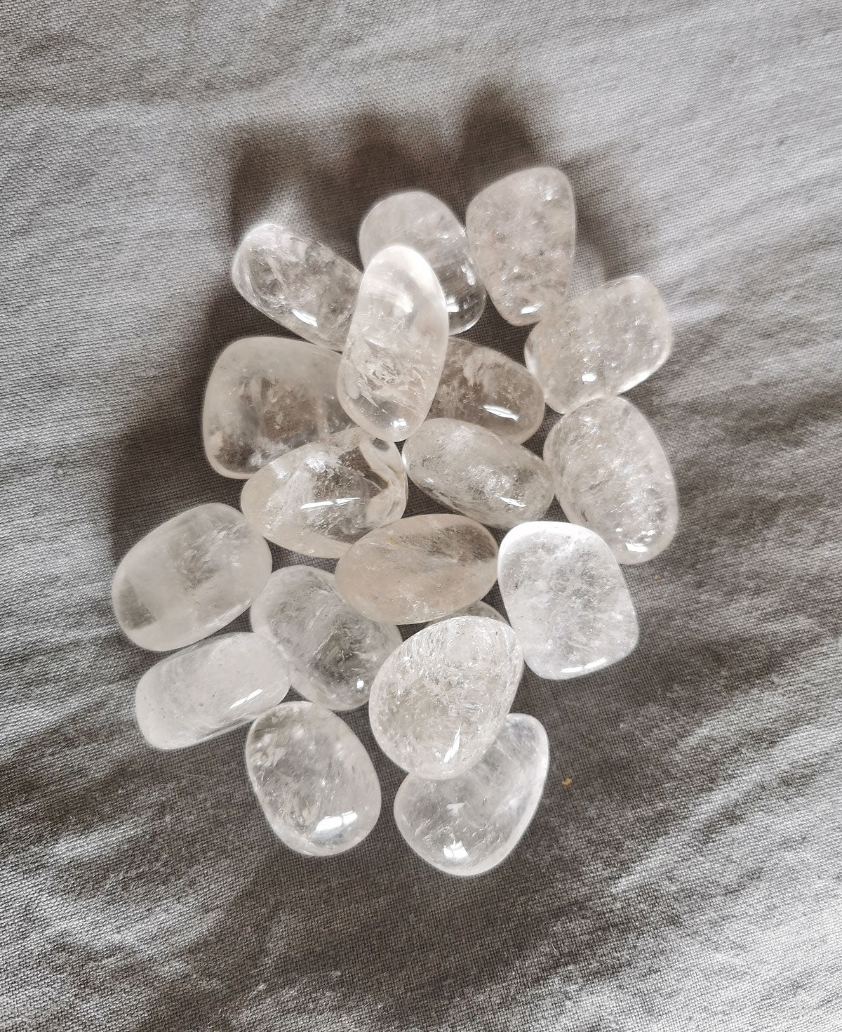 Clear Quartz - Tumbled stones - Crystal and Light Co