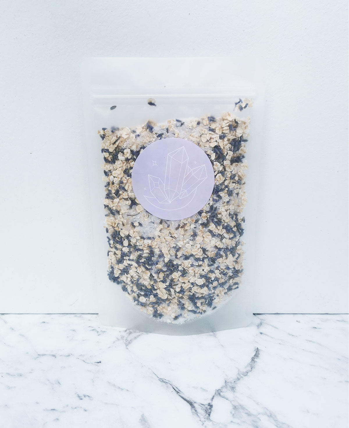 Lavender & Oats-  Bath salts bag